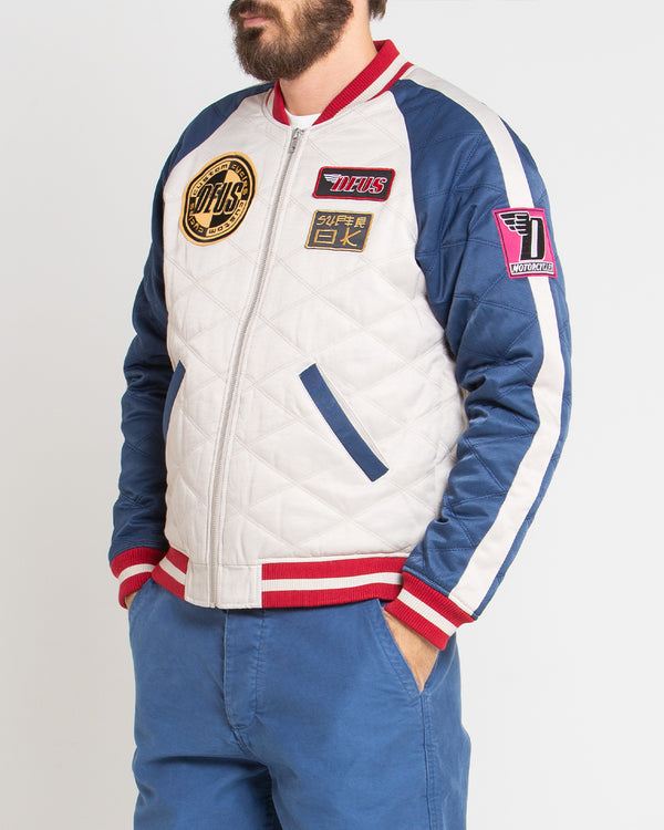 Supporters Jacket - White-Blue