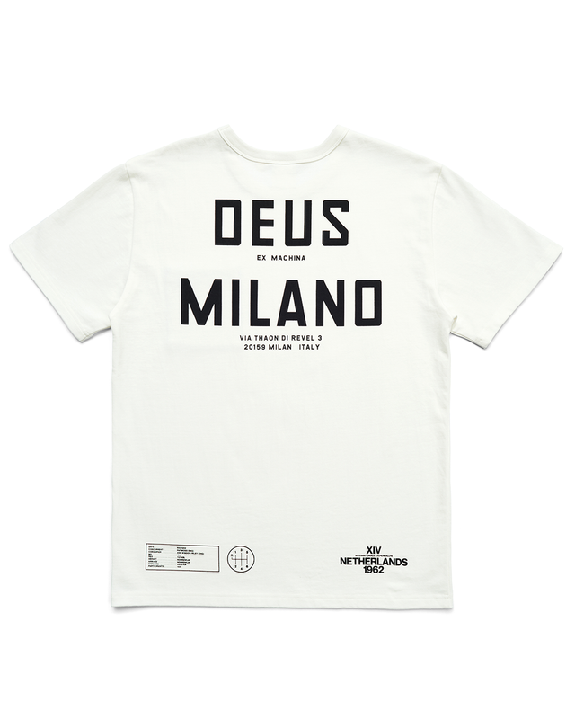 MW Milano Address Tee - Vintage White