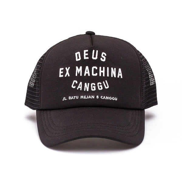 Canggu Address Trucker Hat - Black