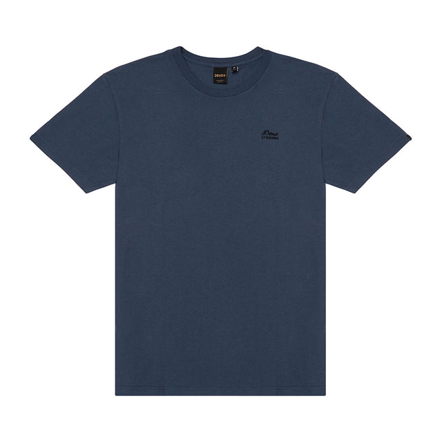 Standard Embroidered Tee - Navy