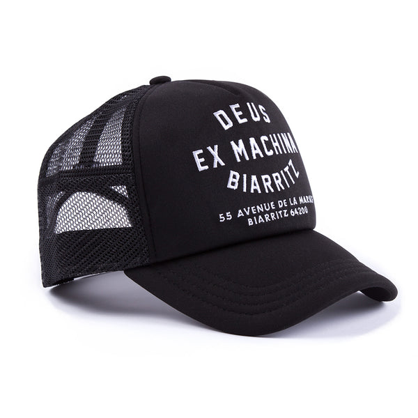 Biarritz Trucker Hat - Black